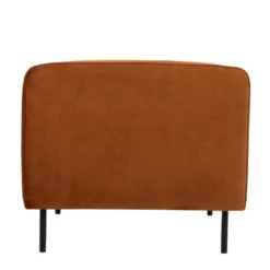 Drawer Fauteuils Fauteuil En Velours Pieds Droits En Métal Rouille 5 Drawer Fauteuils Fauteuil En Velours Pieds Droits En Métal Rouille -Magasin De Chaises fauteuil en velours pieds droits en metal rouille 5