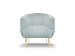 Micadoni Home Fauteuils Fauteuil En Velours Pistache