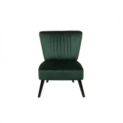 Beliani Fauteuils Fauteuil En Velours Vert -Magasin De Chaises fauteuil en velours vert 2