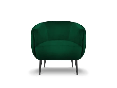 Fauteuil en velours vert bouteille Micadoni Home Fauteuils Fauteuil En Velours Vert Bouteille -Magasin De Chaises fauteuil en velours vert bouteille 5