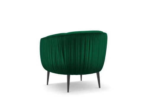 Fauteuil en velours vert bouteille Micadoni Home Fauteuils Fauteuil En Velours Vert Bouteille -Magasin De Chaises fauteuil en velours vert bouteille 7