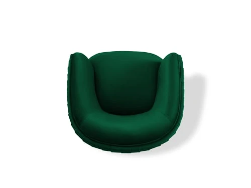 Fauteuil en velours vert bouteille Micadoni Home Fauteuils Fauteuil En Velours Vert Bouteille -Magasin De Chaises fauteuil en velours vert bouteille 8