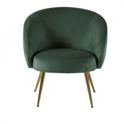 Magasin De Chaises -Magasin De Chaises fauteuil en velours vert foret 1000 1 31 209951 2