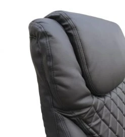 MOYCOR Fauteuils Fauteuil Inclinable Avec Repose Pieds En Fer Noir -Magasin De Chaises fauteuil inclinable avec repose pieds en fer noir 4