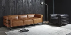 Maisons Du Monde Fauteuils Fauteuil Indus à Roulettes En Cuir Noir Et Métal -Magasin De Chaises fauteuil indus a roulettes en cuir noir et metal 1000 15 20 198337 6