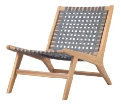 Baita Fauteuils Fauteuil Lounge En Bimatière 1 Place Noir