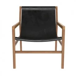 Rendez Vous Déco Fauteuils Fauteuil Lounge En Teck Et Cuir Noir 5 Rendez Vous Déco Fauteuils Fauteuil Lounge En Teck Et Cuir Noir -Magasin De Chaises fauteuil lounge en teck et cuir noir 5