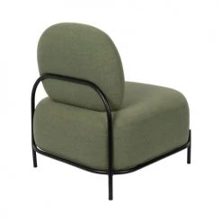 Drawer Fauteuils Fauteuil Lounge En Tissu Vert -Magasin De Chaises fauteuil lounge en tissu vert 4