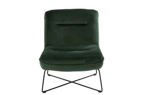 Fauteuil moderne en tissu et métal Hellin Fauteuils Fauteuil Moderne En Tissu Et Métal -Magasin De Chaises fauteuil moderne en tissu et metal 2