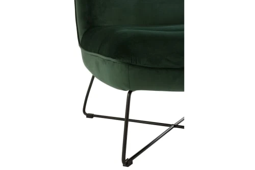Fauteuil moderne en tissu et métal Hellin Fauteuils Fauteuil Moderne En Tissu Et Métal -Magasin De Chaises fauteuil moderne en tissu et metal 5