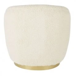 Maisons Du Monde Fauteuils Fauteuil Pivotant Imitation Fourrure écrue -Magasin De Chaises fauteuil pivotant imitation fourrure ecrue 1000 8 20 216418 4