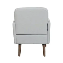 Drawer Fauteuils Fauteuil Rétro En Tissu Chiné Et Pieds Bois Foncé Naturel Chiné -Magasin De Chaises fauteuil retro en tissu chine et pieds bois fonce naturel chine 3