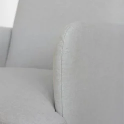 Drawer Fauteuils Fauteuil Rétro En Tissu Chiné Et Pieds Bois Foncé Naturel Chiné -Magasin De Chaises fauteuil retro en tissu chine et pieds bois fonce naturel chine 4