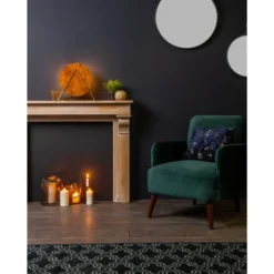 Drawer Fauteuils Fauteuil Rétro Velours Vert Forêt 3 Drawer Fauteuils Fauteuil Rétro Velours Vert Forêt -Magasin De Chaises fauteuil retro velours vert foret 3