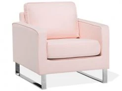 Beliani Fauteuils Fauteuil Rose