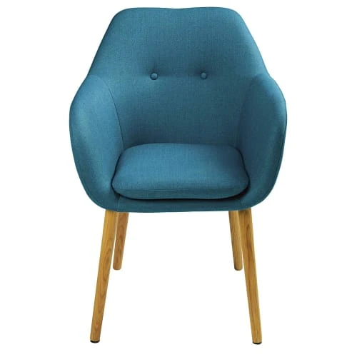 Fauteuil vintage bleu Maisons Du Monde Assises Fauteuil Vintage Bleu -Magasin De Chaises fauteuil vintage bleu 1000 13 24 165746 10