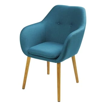 Fauteuil vintage jaune olive Maisons Du Monde Assises Fauteuil Vintage Jaune Olive -Magasin De Chaises fauteuil vintage bleu arnold 1000 13 24 165746 9