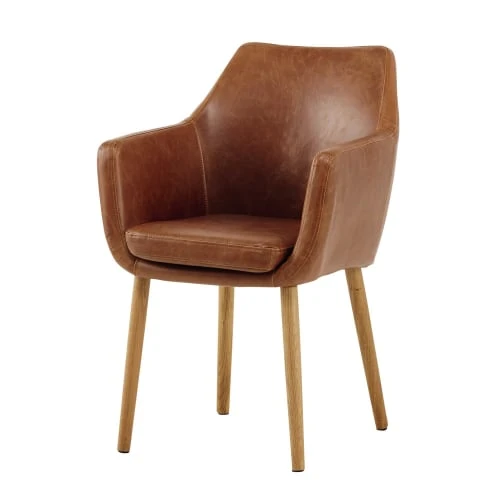 Maisons Du Monde Assises Fauteuil Vintage Marron 1 Maisons Du Monde Assises Fauteuil Vintage Marron