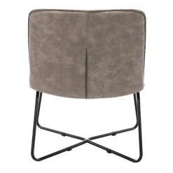 Moloo Fauteuils Fauteuil Vintage Marron Clair Pieds Métal Noir -Magasin De Chaises fauteuil vintage marron clair pieds metal noir 2