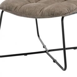 Moloo Fauteuils Fauteuil Vintage Marron Clair Pieds Métal Noir -Magasin De Chaises fauteuil vintage marron clair pieds metal noir 5