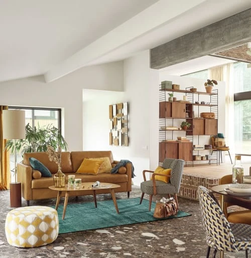 Fauteuil vintage motifs graphiques noirs et blancs Maisons Du Monde Fauteuils Fauteuil Vintage Motifs Graphiques Noirs Et Blancs -Magasin De Chaises fauteuil vintage motifs graphiques noirs et blancs 1000 2 14 198987 8