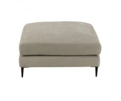 Meubles & Design Poufs Grand Pouf Carré En Tissu Gris -Magasin De Chaises grand pouf carre en tissu gris 2