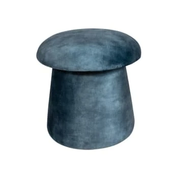 Pouf champignon en velours safran Pirouette Paris Poufs Pouf Champignon En Velours Safran -Magasin De Chaises pouf champignon en velours bleu