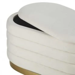 Maisons Du Monde Poufs Pouf Coffre De Rangement Blanc Et Doré 5 Maisons Du Monde Poufs Pouf Coffre De Rangement Blanc Et Doré -Magasin De Chaises pouf coffre de rangement blanc et dore 1000 6 23 226548 3