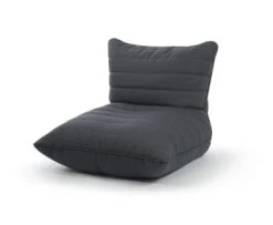 Sitting Point Poufs Pouf Confort Rembourré Aspect Matelassé Gris Souris 90x80x75 -Magasin De Chaises pouf confort rembourre aspect matelasse gris anthracite 90x80x75