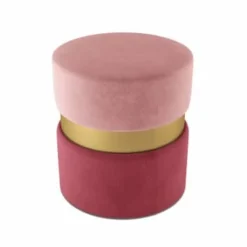 Potiron Paris Poufs Pouf Contemporain, Bicolore Vert Et Métal Or 5 Potiron Paris Poufs Pouf Contemporain, Bicolore Vert Et Métal Or -Magasin De Chaises pouf contemporain bicolore rouge
