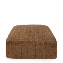 Bazar Bizar Poufs Pouf En Coton Brun