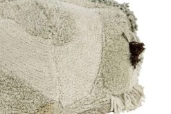 Lorena Canals Poufs Pouf En Coton Marron Ø30x50 -Magasin De Chaises pouf en coton marron oe30x50 5