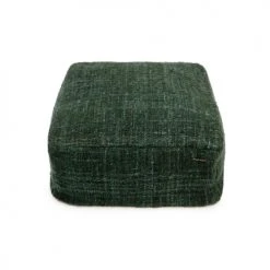 Bazar Bizar Poufs Pouf En Coton Vert