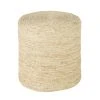 Maisons Du Monde Poufs Pouf En Fibre De Maïs Marron
