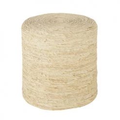 Maisons Du Monde Poufs Pouf En Fibre De Maïs Marron