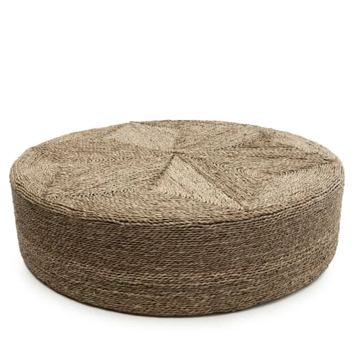 Pouf en herbe de mer naturel xl D100 Bazar Bizar Poufs Pouf En Herbe De Mer Naturel Xl D100 -Magasin De Chaises pouf en herbe de mer naturel xl d100