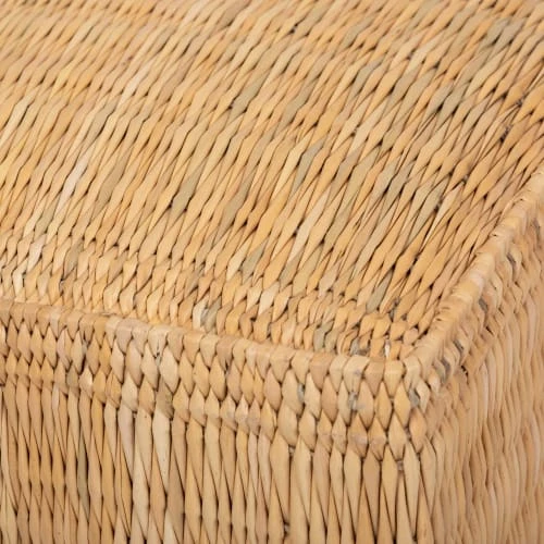 Pouf en jonc HYDILE Poufs Pouf En Jonc -Magasin De Chaises pouf en jonc 2