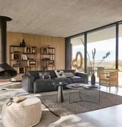 Maisons Du Monde Poufs Pouf En Jonc De Mer Et Coton -Magasin De Chaises pouf en jonc de mer et coton 1000 12 32 210608 3