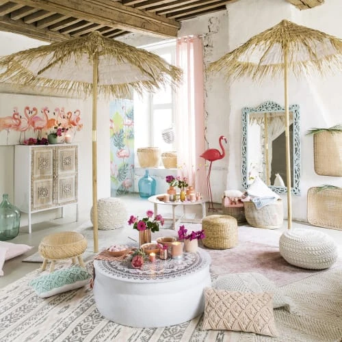 Pouf en jonc de mer tressé Maisons Du Monde Poufs Pouf En Jonc De Mer Tressé -Magasin De Chaises pouf en jonc de mer tresse 1000 1 16 139129 11