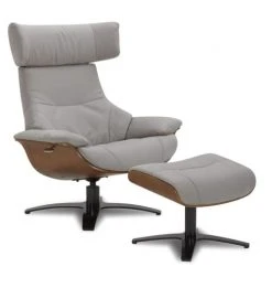 My New Design Repose-pieds Pouf En Microfibre Et Chêne Naturel - Microfibre Gris -Magasin De Chaises pouf en microfibre et chene naturel microfibre gris 3