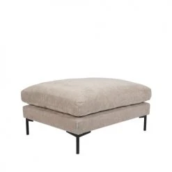 Zuiver Poufs Pouf En Tissu Beige 2 Zuiver Poufs Pouf En Tissu Beige -Magasin De Chaises pouf en tissu beige 2