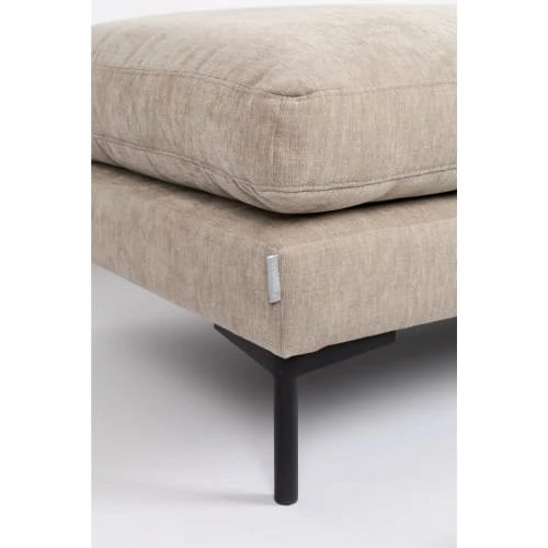 Pouf en tissu beige Zuiver Poufs Pouf En Tissu Beige -Magasin De Chaises pouf en tissu beige 3