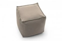Talamo Italia Poufs Pouf En Tissu Beige -Magasin De Chaises pouf en tissu beige 9