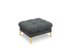 Micadoni Home Poufs Pouf En Tissu Structuré Rouge Foncé -Magasin De Chaises pouf en tissu structure gris fonce 3