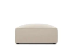 Micadoni Home Poufs Pouf En Velours Beige 3 Micadoni Home Poufs Pouf En Velours Beige -Magasin De Chaises pouf en velours beige 3