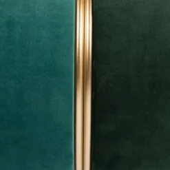 Drawer Poufs Pouf En Velours Bleu Canard Et Vert Forêt -Magasin De Chaises pouf en velours bleu canard et vert foret 2