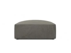 Micadoni Home Poufs Pouf En Velours Côtelé Bleu 3 Micadoni Home Poufs Pouf En Velours Côtelé Bleu -Magasin De Chaises pouf en velours cotele gris clair 5