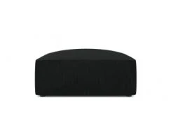 Micadoni Home Poufs Pouf En Velours Côtelé Gris Foncé 5 Micadoni Home Poufs Pouf En Velours Côtelé Gris Foncé -Magasin De Chaises pouf en velours cotele noir 1