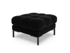 Micadoni Home Poufs Pouf En Velours Noir