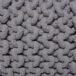 Beliani Poufs Pouf Gris Foncé 40 X 25 Cm -Magasin De Chaises pouf gris fonce 40 x 25 cm 4